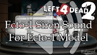 Ecto1 Siren Sound For Jimmy Gibbs Replacement model [upl. by Nhtanhoj]