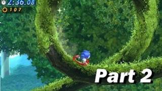 Lets Play Sonic Generations 3DS  Walkthrough Part 2 [upl. by Leuqram]