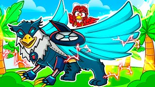 Playing Roblox As A PROTECTIVE TRANSFORMER BIRD In Feather Family [upl. by Ajat657]