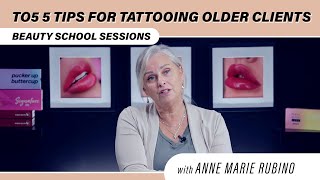 5 Things You NEED to Know Before Tattooing Older Skin [upl. by Hera]