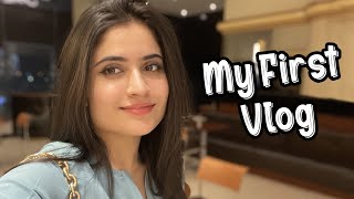 MY FIRST VLOG ❤️ [upl. by Etteluap]