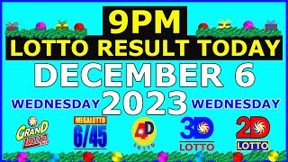 9pm Lotto Result Today December 6 2023 Wednesday [upl. by Immanuel782]