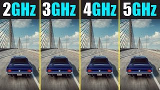 CPU Clock Speed Comparison 2GHz vs 3GHz vs 4GHz vs 5GHz [upl. by Dolf]