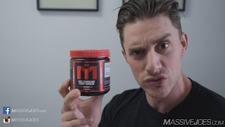 MTS VASKY PreWorkout NO Booster Pump Supplement Review  MassiveJoescom Raw Review [upl. by Ativla935]