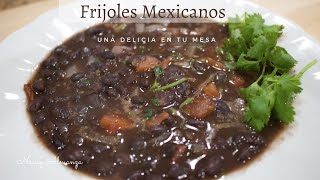 Como preparar frijoles negros con mucho sabor  how to prepare black beans with lot of flavor [upl. by Naie]