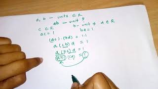 Divisibility in commutative ring  Unit element  Associates [upl. by Manaker353]