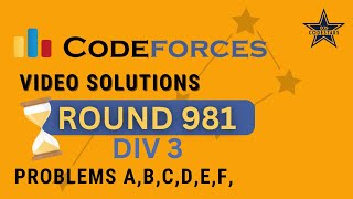 CCodeforces Round 981 Div 3 Post Contest Discussion by Viram Mehta [upl. by Anialed48]