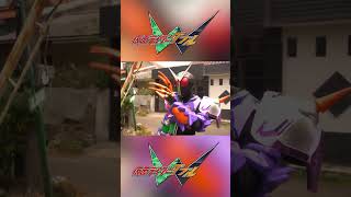 Kamen rider W Henshin with Ninja Zombie Raisebuckle New Form [upl. by Krm33]