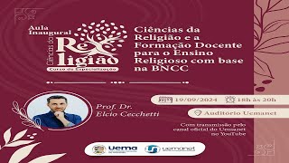 Aula Inaugural do Curso de Especialização em Ciência da Religião [upl. by Angelika367]