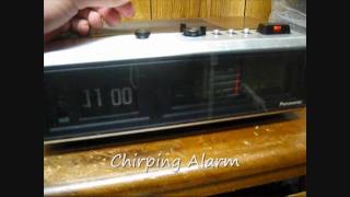 Panasonic Flip Alarm Clock RC6354 [upl. by Yrreiht671]