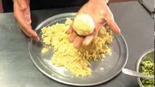 Receta de Arancini de Pollo al Pesto [upl. by Devy]