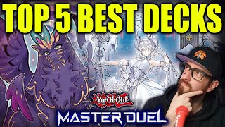 TOP 5 BEST DECKS IN MASTER DUEL November 2023 [upl. by Nazario]