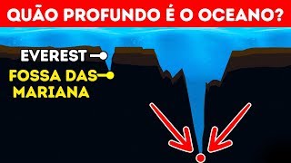 Qual é a profundidade do oceano na realidade [upl. by Gnen306]