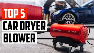 Top 5 Best Car Dryer Blower In 2023 [upl. by Ennaecarg]