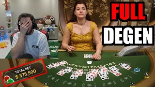 Adin Ross Goes FULL Degen with MAX Bets [upl. by Norry]