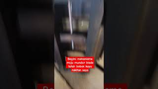 CARA KERJA MEKANISME TATAH BOBOK RAKITAN diywoodworking diy tools [upl. by Ushijima425]