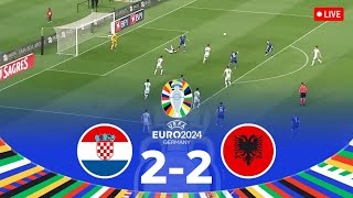 CROATIA vs ALBANIA  Group Stage  UEFA EURO 2024 Full Match [upl. by Odlanir760]