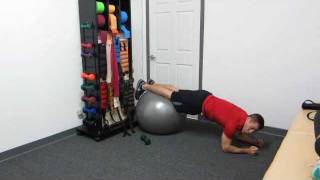 Swiss Ball Ab Exercises  Yoga Ball Ab Workout  Freddie of HASfit 072711 [upl. by Jos]