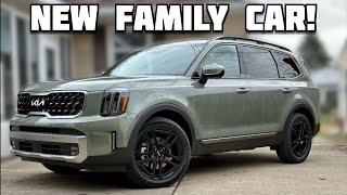 I BOUGHT A NEW CAR  2023 Kia Telluride SX Prestige XLine [upl. by Gabriello]