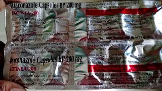 Itraconazole Capsules BP 200mg  ZOTINEA 200  side effects  usage  medicine friend [upl. by Stokes71]