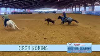 USTRC Signature Series Winter Classic  Open Team Roping [upl. by Ybloc]