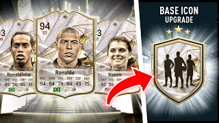 What do you get from 45 x Base Icon Player Packs in EA FC 24 [upl. by Meekah314]