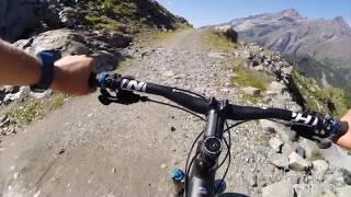 Shooting Mountain Cycling With Feiyu Action Camera Gimbal WG2 [upl. by Adnot]