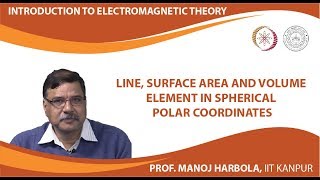 Line surface area and Volume element in Spherical Polar Coordinates [upl. by Brosy]