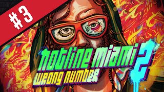 Lets Play Hotline Miami 2 Wrong Number  Ep 3  Prison Escape [upl. by Kcinom]