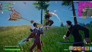 Picaxe to DEATH  Fortnite Trios [upl. by Orrocos450]