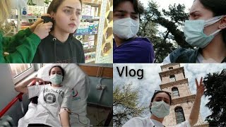 NELER OLDU BİLİN BAKALIMkulağımı deldirdim sivilce tedavim serum yedim unutulmayacak bir vlog [upl. by Reinhardt]