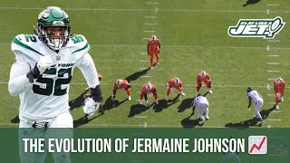 The evolution of Jermaine Johnson How he DOMINATED Denver  Jets Film Breakdown 🎥👀 [upl. by Nameloc346]