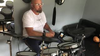 883 rotta per casa di dio drums cover [upl. by Suoivatnod997]