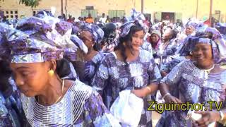 Zigguinchor TV Commune Djignaky Badiana Jrnées Culturelles et économiques Vivez lambiance [upl. by Griffie]