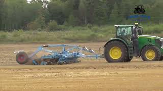 Blue  Green Tillage  John Deere amp New Holland with Lemken [upl. by Saxon150]