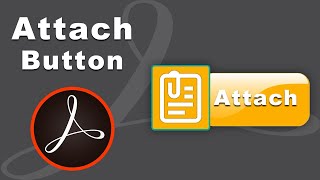 How to add file attachment button in fillable pdf form using adobe acrobat pro 2017 [upl. by Houlberg]