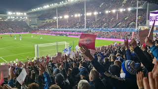 EVERTON FANS PROTEST PREMIER LEAGUE CORRUPTION Inside Goodison Park  Everton V Manchester United [upl. by Minni123]