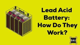 Lead Acid Battery How Do They Work  Working Animation  Electrical4U [upl. by Homans]