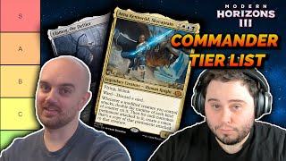 MH3 COMMANDER TIER LIST [upl. by Annair830]