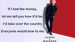 Royalty Conor Maynard Lyric Video [upl. by Bernardine]