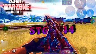 WARZONE mobile Verdansk 🔥BEST LOADOUT WSP9 amp STG44 💥120fps iPhone 12 Pro Max [upl. by Gellman]