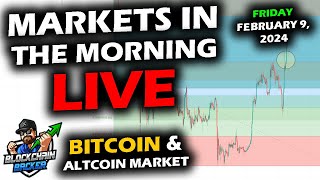 MARKETS in the MORNING 292024 Bitcoin 47400 Everything GREEN Stocks Up at 4236 DXY 104 [upl. by Tronna789]