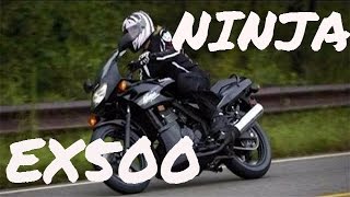 Kawasaki Ninja EX500r  overview 8 [upl. by Adnilasor]