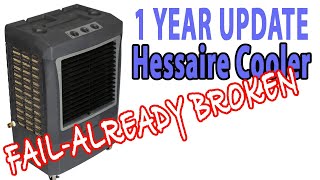 ✅ BEST WAY TO COOL YOUR GARAGE THIS SUMMER  1 Year Update Hessaire EVAP Cooler  Pump Replacement [upl. by Anihs]