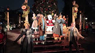 Knotts Merry Farm Christmas Tree Lighting Ceremony 2024  4k 60fps [upl. by Airbma]