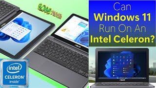 Windows 11 On Celeron Machine Will It Work [upl. by Onil529]