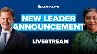 Live Conservative Party Leader Announcement [upl. by Eletnahc115]