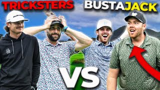 Can BustaJack Beat Mac and I in Challenge golf [upl. by Atteynot]