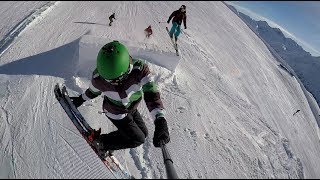 Skiing in Davos Klosters Jakobshorn [upl. by Nnaer170]