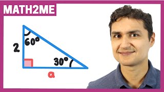 Razones trigonométricas para calcular un lado  Profe Andalon  Shorts [upl. by Meensat]